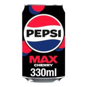 PEPSI MAX CHERRY 330ML  Ünimar Süpermarket